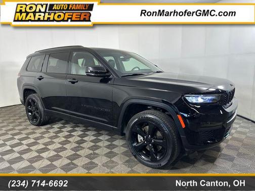 Diamond Black Crystal Pearlcoat 2023 Jeep Grand Cherokee L Altitude