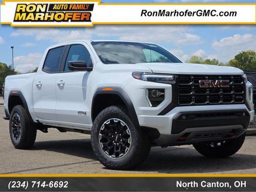 Summit White 2026 GMC Canyon AT4