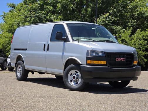 Quicksilver Metallic 2026 GMC Savana 2500 Work Van
