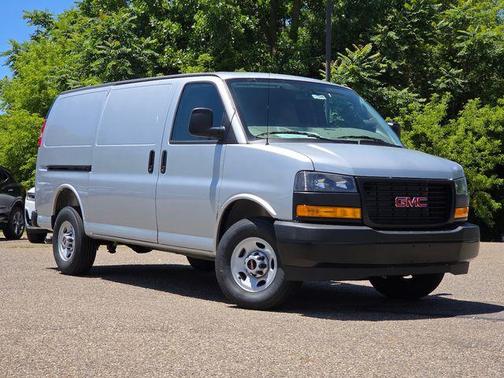 Quicksilver Metallic 2026 GMC Savana 2500 Work Van