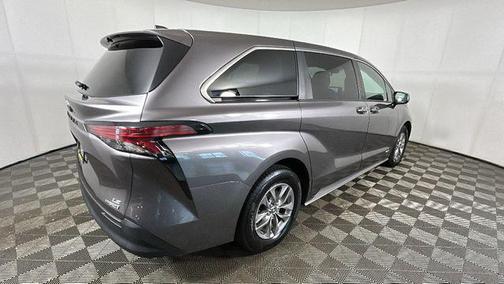 Predawn Gray Mica 2021 Toyota Sienna LE