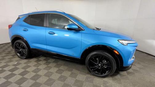 Aquamarine Blue Metallic 2025 Buick Encore GX Sport Touring