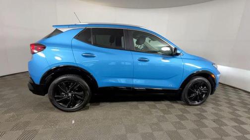 Aquamarine Blue Metallic 2025 Buick Encore GX Sport Touring