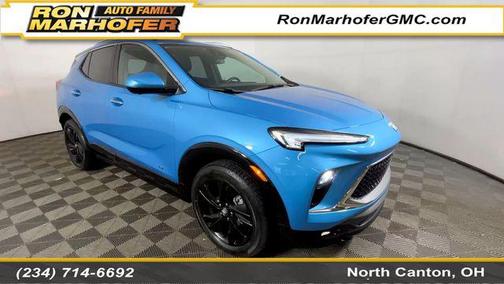 Aquamarine Blue Metallic 2025 Buick Encore GX Sport Touring
