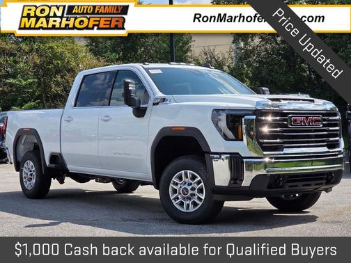 Summit White 2026 GMC Sierra 2500 SLE