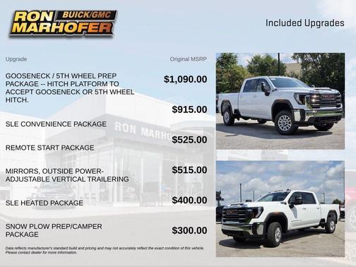 Summit White 2026 GMC Sierra 2500 SLE