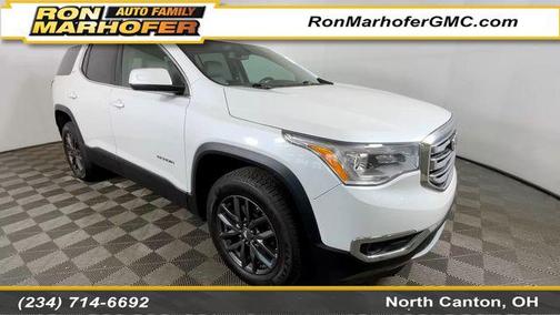 White Frost Tricoat 2018 GMC Acadia SLT-1