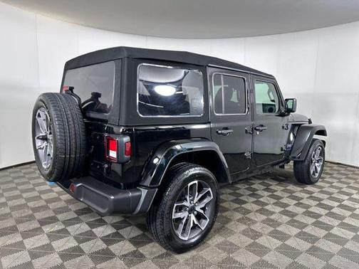 Black Clearcoat 2024 Jeep Wrangler 4xe Sport S