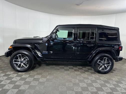 Black Clearcoat 2024 Jeep Wrangler 4xe Sport S