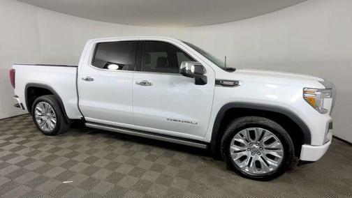 White Frost Tricoat 2021 GMC Sierra 1500 Denali