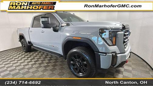 Thunderstorm Gray 2025 GMC Sierra 2500 AT4