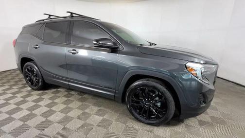Graphite Gray Metallic 2021 GMC Terrain SLT