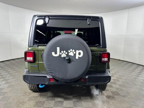 Sarge Green Clearcoat 2024 Jeep Wrangler 4xe Sport S