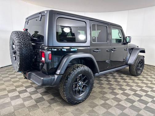 Black Clearcoat 2024 Jeep Wrangler 4xe Willys