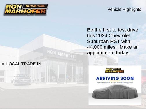 Black 2024 Chevrolet Suburban RST