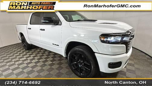Bright White Clearcoat 2026 RAM 1500 Laramie