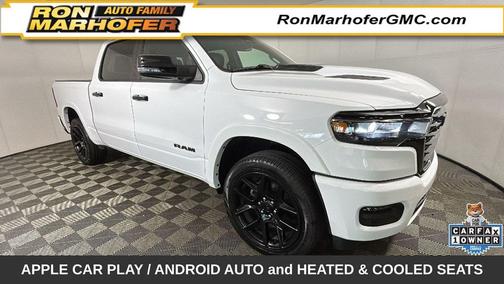 Bright White Clearcoat 2026 RAM 1500 Laramie
