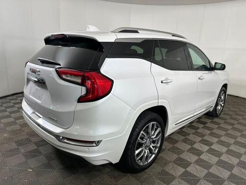 White Frost Tricoat 2023 GMC Terrain Denali