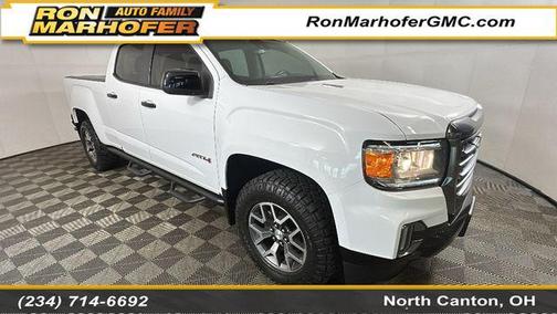 Summit White 2021 GMC Canyon AT4