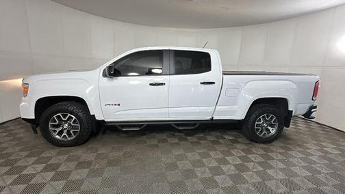 Summit White 2021 GMC Canyon AT4