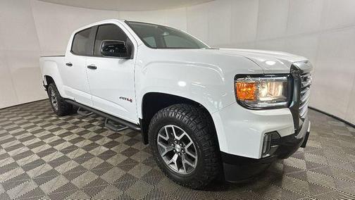 Summit White 2021 GMC Canyon AT4