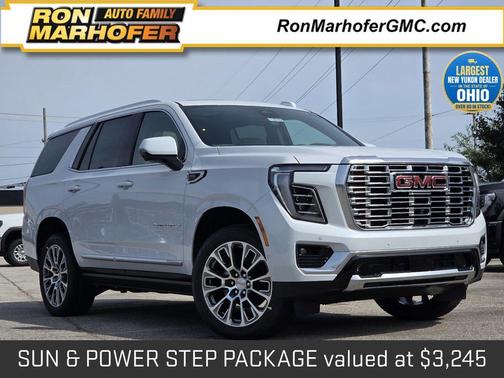 Glacier White Tricoat 2026 GMC Yukon Denali