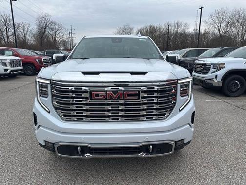 Glacier White Tricoat 2026 GMC Sierra 1500 Denali