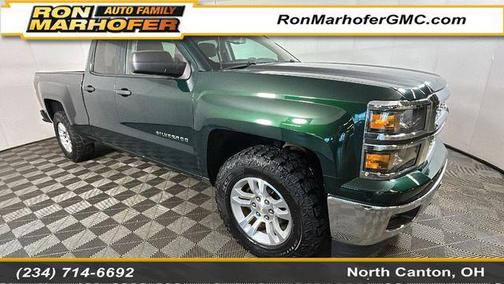 Rainforest Green Metallic 2014 Chevrolet Silverado 1500 1LT