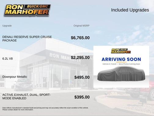 Downpour Metallic 2024 GMC Sierra 1500 Denali