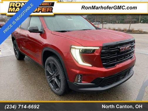 Volcanic Red Tintcoat 2026 GMC Acadia Elevation AWD