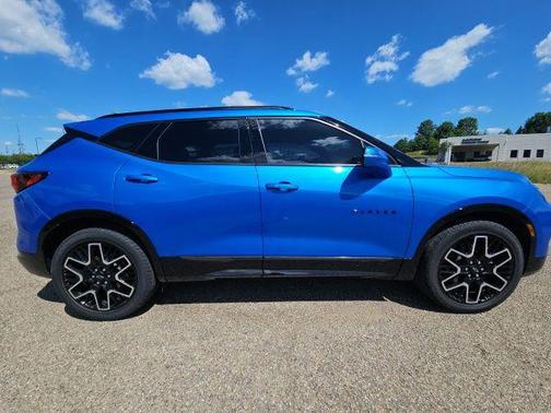 Riptide Blue Metallic 2024 Chevrolet Blazer RS