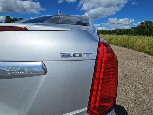 Radiant Silver Metallic 2018 Cadillac CTS 2.0L Turbo Luxury