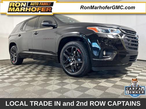 Mosaic Black Metallic 2021 Chevrolet Traverse Premier