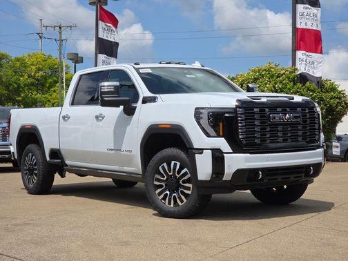 Glacier White Tricoat 2026 GMC Sierra 2500 Denali Ultimate