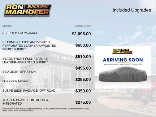 Quicksilver Metallic 2016 GMC Sierra 1500 SLT