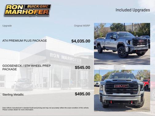 Sterling Metallic 2026 GMC Sierra 3500 AT4