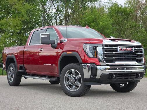 Volcanic Red Tintcoat 2026 GMC Sierra 2500 SLT