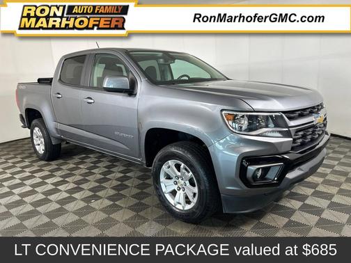 Satin Steel Metallic 2022 Chevrolet Colorado LT