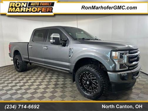 Gray Metallic 2022 Ford F-350 Platinum