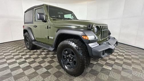 Sarge Green Clearcoat 2021 Jeep Wrangler Sport