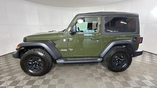 Sarge Green Clearcoat 2021 Jeep Wrangler Sport