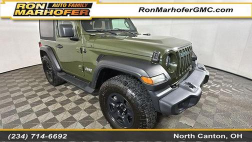 Sarge Green Clearcoat 2021 Jeep Wrangler Sport