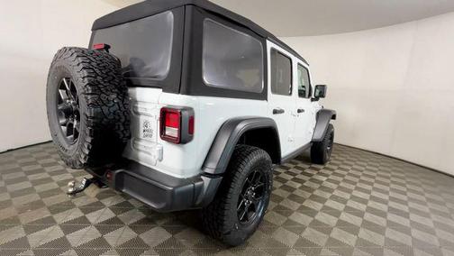 Bright White Clearcoat 2024 Jeep Wrangler 4xe Willys