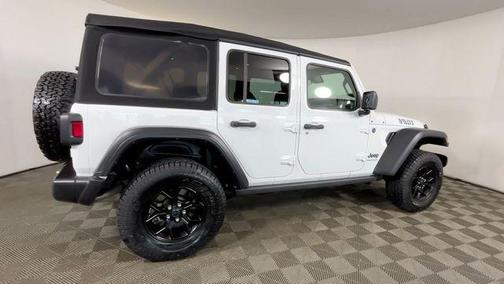 Bright White Clearcoat 2024 Jeep Wrangler 4xe Willys