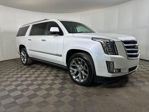 Crystal White Tricoat 2016 Cadillac Escalade ESV Premium