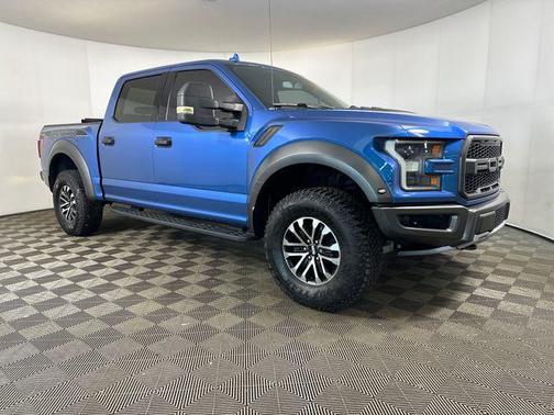Blue 2019 Ford F-150 Raptor
