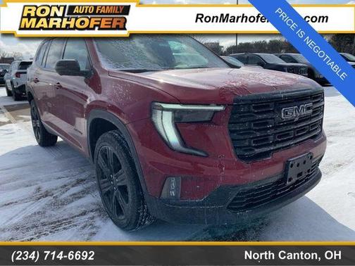 Volcanic Red Tintcoat 2026 GMC Acadia Elevation FWD