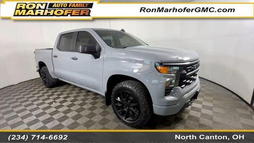 Slate Grey Metallic 2024 Chevrolet Silverado 1500 Custom