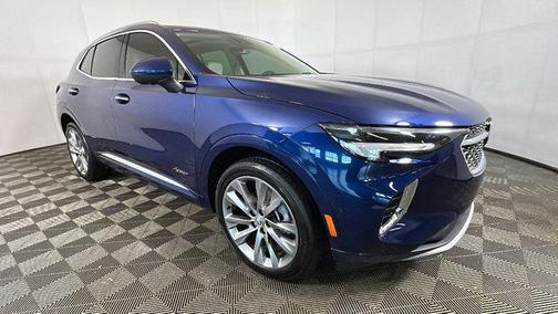 Sapphire Metallic 2023 Buick Envision Avenir FWD