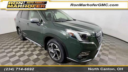 Cascade Green Silica 2022 Subaru Forester Touring